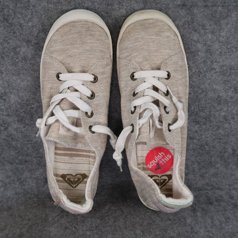Roxy Shoes Womens 9 Casual Sneakers Bayshore Cruiser Slip On Comfort Lifestyle - Picture 7 of 12